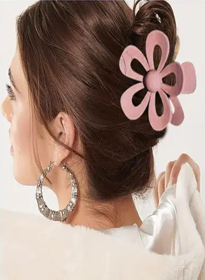 Sunolga 8PCS Flower Clips for Women, Thick Hair Accessories with Multi-Styles, Neutral Colors and Variety Pack, Ideal for Girls - Image 4
